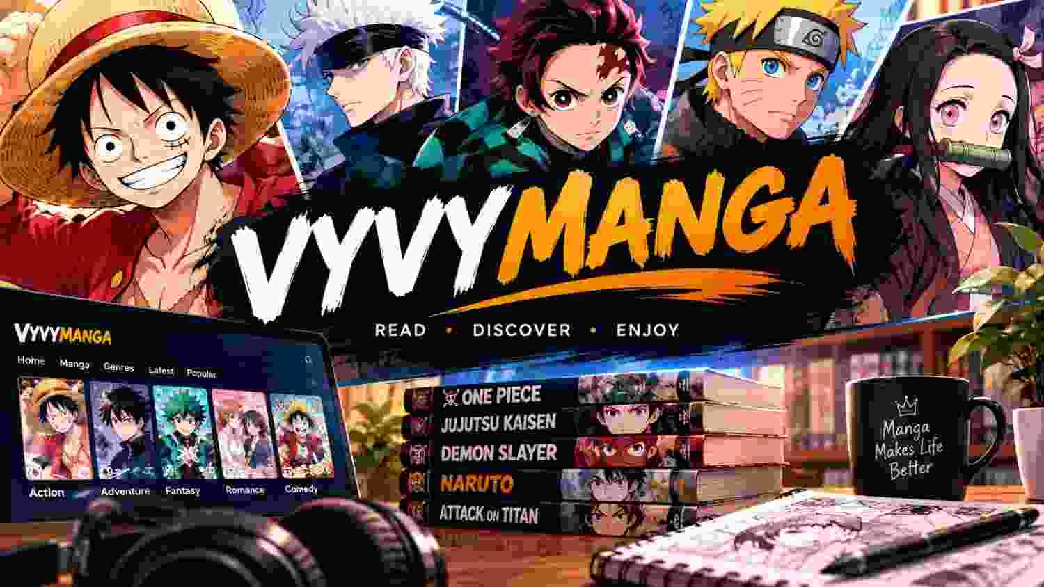 VyvyManga: The Complete 2026 Guide for Manga Readers