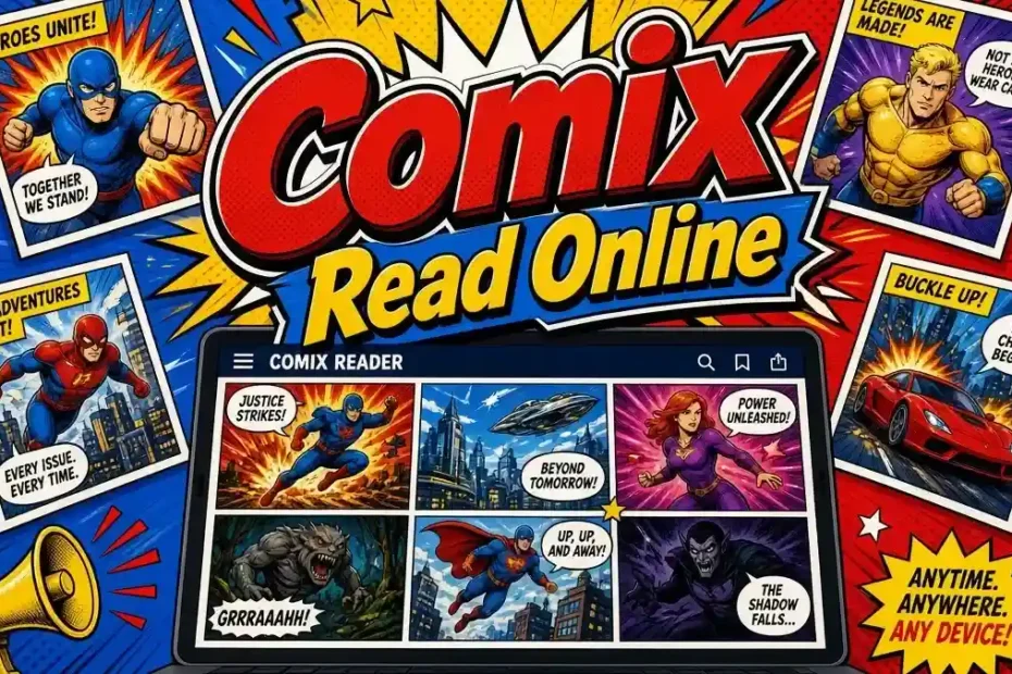 Comix Read Online - Free digital comics and comic books reading platform on laptop and mobile